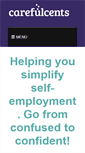 Mobile Screenshot of carefulcents.com