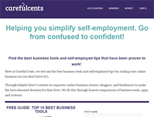 Tablet Screenshot of carefulcents.com